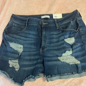 Women's jean shorts